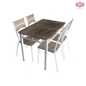 Meja Makan Minimalis 4 Kursi STM 002 + STK 002 - Gambar 3