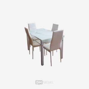 Set Meja Makan Kaca IMP Pevita - Gambar 5