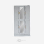 LEMARI PLASTIK PINTU 3 KACA NAPOLLY CABRO 388.2 (CK) (1)