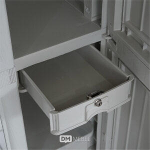 LEMARI PLASTIK PINTU 3 KACA NAPOLLY CABRO 388.2 (CK) (5)