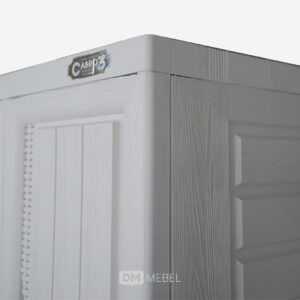 LEMARI PLASTIK PINTU 3 KACA NAPOLLY CABRO 388.2 (CK) (6)