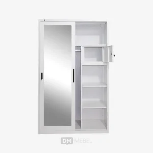 LEMARI BESI PAKAIAN PINTU 2 SLIDING OSWS FREYA 120 OLYMPIC 2