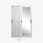 LEMARI BESI PAKAIAN PINTU 2 SLIDING OSWS FREYA 120 OLYMPIC 6