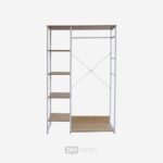 RAK GANTUNG PAKAIAN DOKIO SINGLE SIDE + RAK HD002 (1)