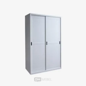 LEMARI BESI PAKAIAN PINTU 2 SLIDING HMF SL120 (2)