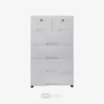 CABINET PLASTIK KUCA SUSUN 5 LACI 2