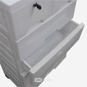 CABINET PLASTIK KUCA SUSUN 5 LACI 2 (1)