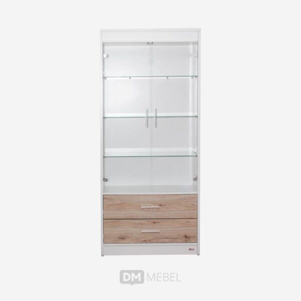 LEMARI HIAS JAZZ LH 800 SANREMO OAK - WHITE (1) LEMARI HIAS JAZZ LH 800 SANREMO OAK - WHITE (1)