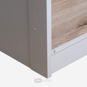 LEMARI HIAS JAZZ LH 800 SANREMO OAK - WHITE (5)