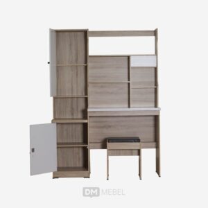 Meja Belajar MBMR 165 Sonoma Brown - Gambar 3