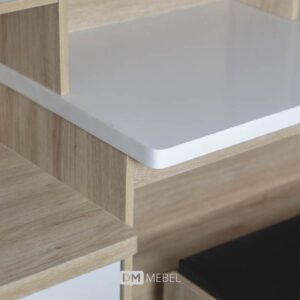 Meja Belajar MBMR 165 Sonoma Brown - Gambar 5