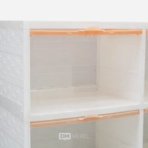 CABINET PLASTIK RATTAN DWCFNR 3-GL6 CLUB (4)