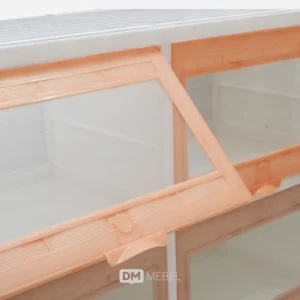 CABINET PLASTIK RATTAN DWCFNR 3-GL6 CLUB (6)