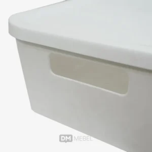 STORAGE BOX M + TUTUP DJV PUTIH 3