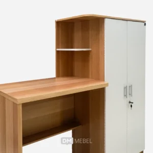 MEJA BELAJAR KENDO DK140 - PRO OAK WHITE