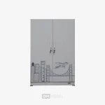 LEMARI PARTIKEL ANAK P2 ROMARO BLP 05 GANTUNG-RAK (1)