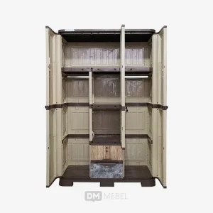 LEMARI PLASTIK PINTU 3 OLYMPLAST SCOC-MBL 3P (3)