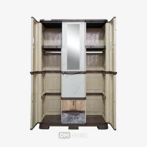 LEMARI PLASTIK PINTU 3 OLYMPLAST SCOC-MBL 3P (7)