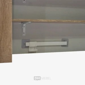 DM MEBEL KITCHEN SET ATAS XENA BSTYLISH WHITE SONOMA CREAM (5)