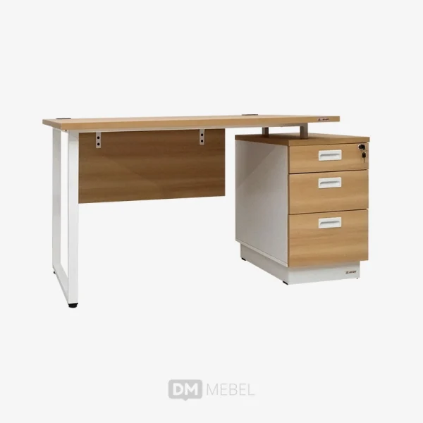 DM MEBEL MEJA KANTOR EXPO ES1275 - ES3D LIGHT MAPLE PRB (3)