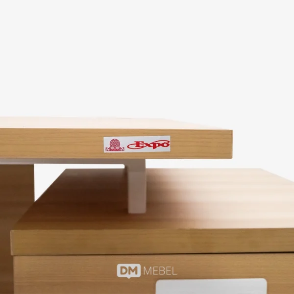 DM MEBEL MEJA KANTOR EXPO ES1275 - ES3D LIGHT MAPLE PRB (7)