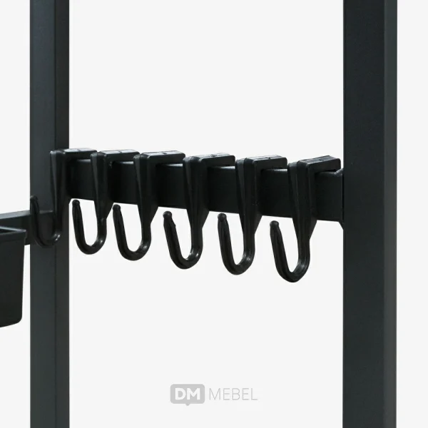 DM MEBEL RAK PIRING WASTAFEL BESI DISH MDR105 BLACK_web satuan_(8)