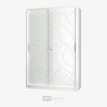 LEMARI PAKAIAN BESI P2 SLIDING FORTE SL 127A WHITE ACTIV_web satuan_ (1)