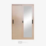 LEMARI PAKAIAN BESI P2 SLIDING OSWS RATTAN 01 UK 120 OLYMSTEEL_web satuan_ (1)