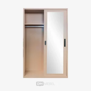 LEMARI PAKAIAN BESI P2 SLIDING OSWS RATTAN 01 UK 120 OLYMSTEEL_web satuan_ (3)