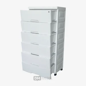 CABINET PLASTIK KAO PCH SUSUN 6 LACI PIRA 10