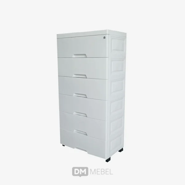 CABINET PLASTIK KAO PCH SUSUN 6 LACI PIRA 2