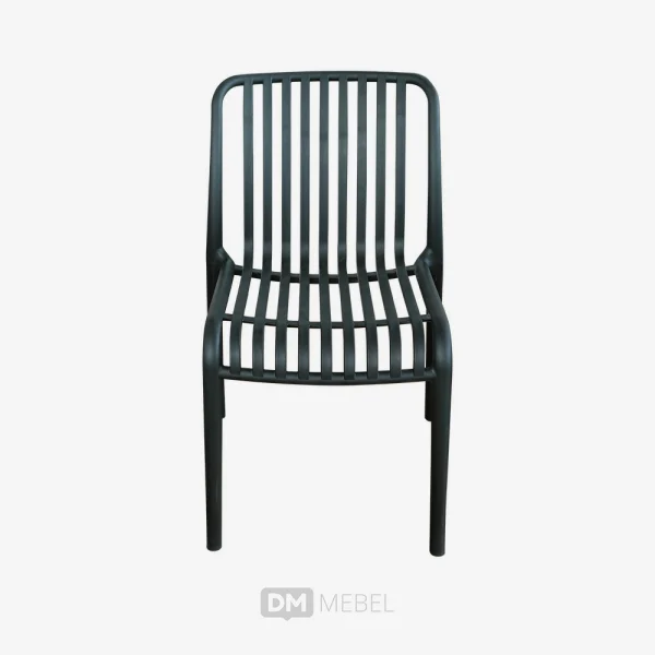 KURSI PLASTIK PROPLYLENE SALUR BLACK JOLEE_web satuan_(1)