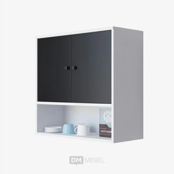 DM-KITCHEN-SET-ATAS-2-PINTU-RAK-BAWAH-MINIMALIS-055-KOMBI-HITAM-(2)