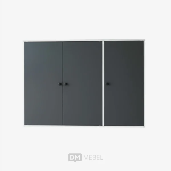 DM-KITCHEN-SET-ATAS-3-PINTU-MINIMALIS-057L-KOMBI-HITAM-(1)