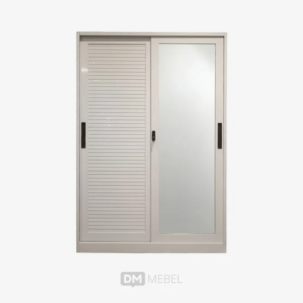 DM MEBEL LEMARI PAKAIAN P2 SLIDING BESI SLST 120 JALUSI PREMIUM SIGNATURE_web satuan_(1)