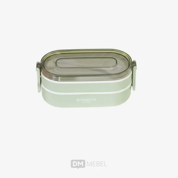 DM MEBEL Lunch Box 1000 ml BTE41208 Creamy Green Bonbox_web satuan_ (1)