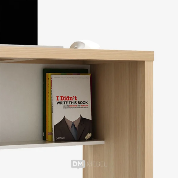 DM MEBEL MEJA KANTOR ARNAI DK120 WHITE SM-PRO OAK_web satuan_ (4)