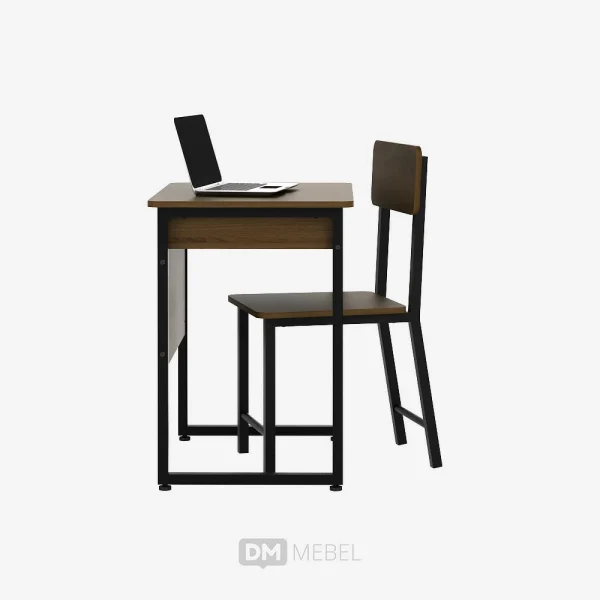 DM MEBEL MEJA KANTOR SET KURSI ARGUS BROWN WALNUT_web satuan_ (2)