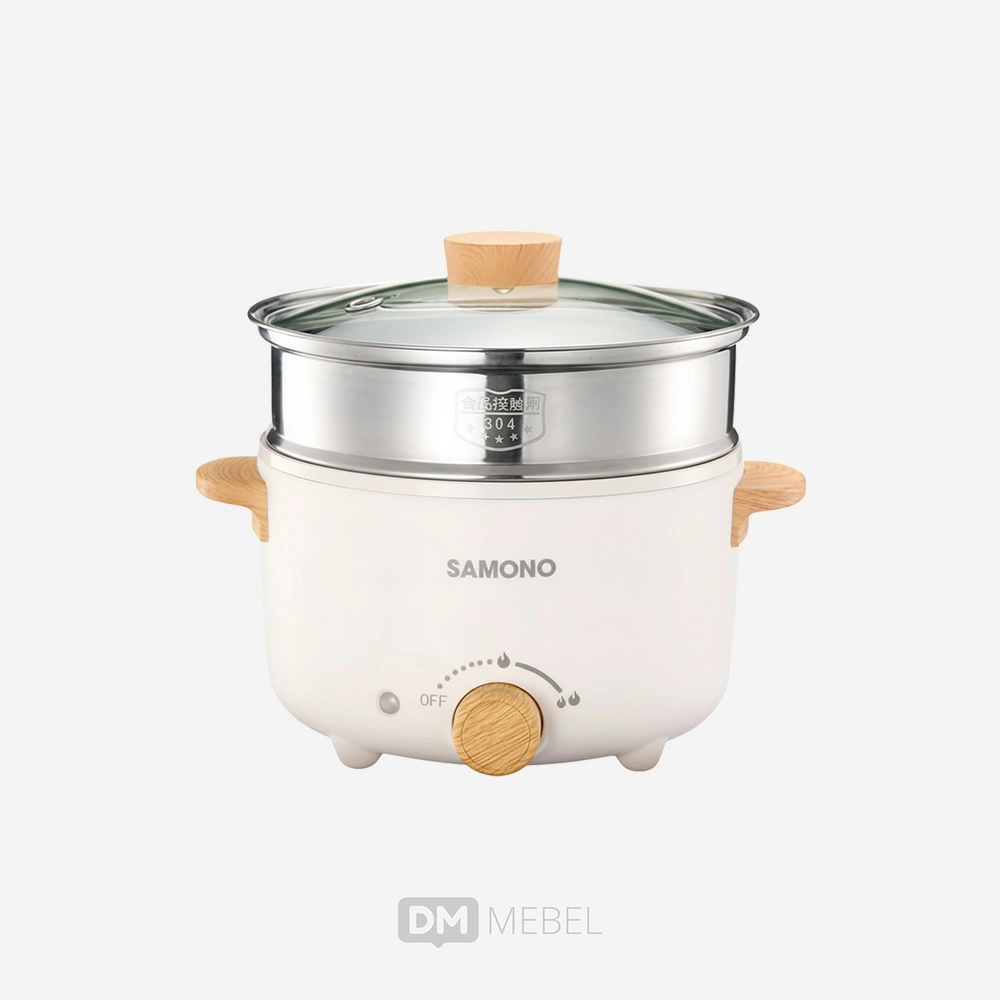DM MEBEL Multi Cooker 4L 150 W SW-DG01S White Samono_web satuan_ (2)
