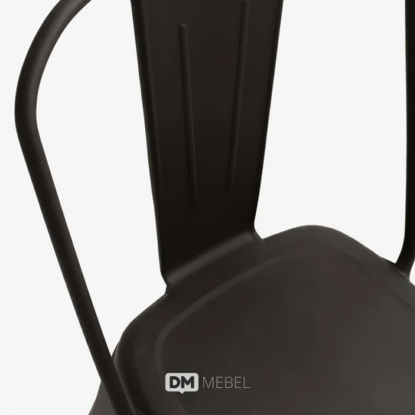 DM MEBEL KURSI PLASTIK SANDARAN IRON CHAIR BLACK OLYMPLAST_web satuan_(3)